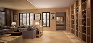 Open concept living area